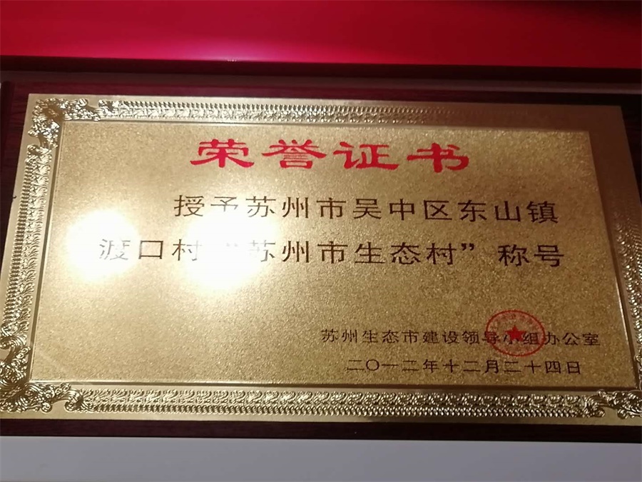渡口村电子荣誉墙