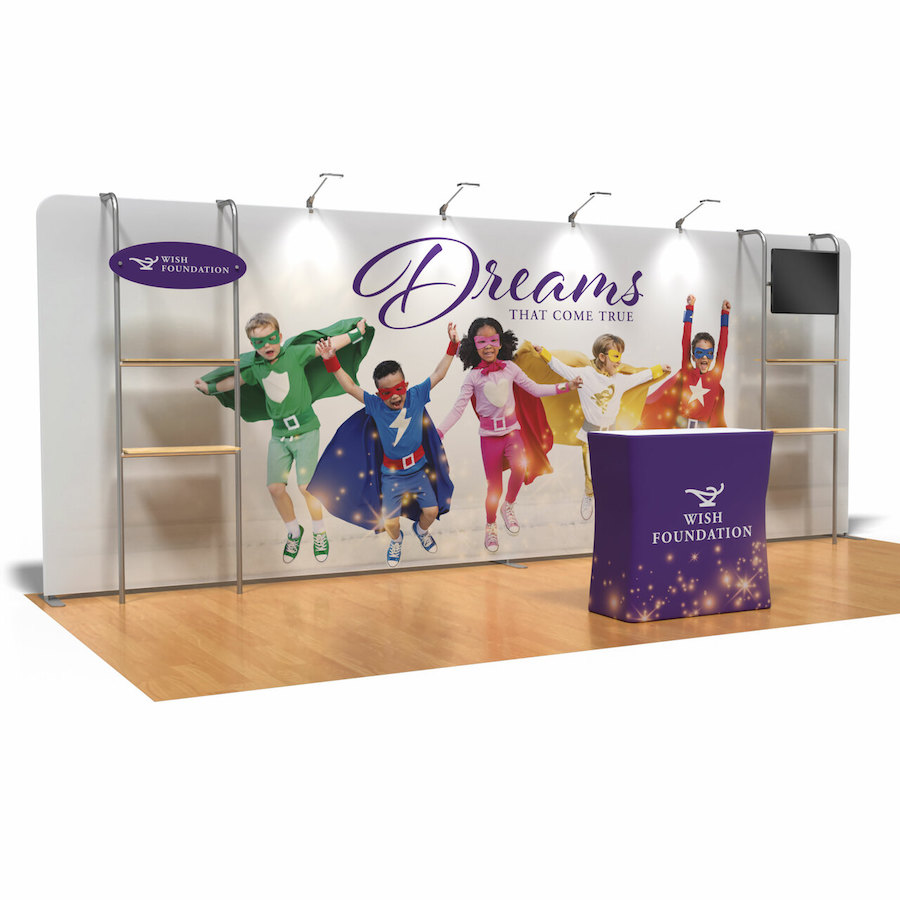 20x10ft TRADE SHOW BOOTH